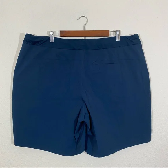Active Life sz:XXL Constellation Blue Nylon Lounge Shorts Stretch Spandex Waist - Picture 4 of 8